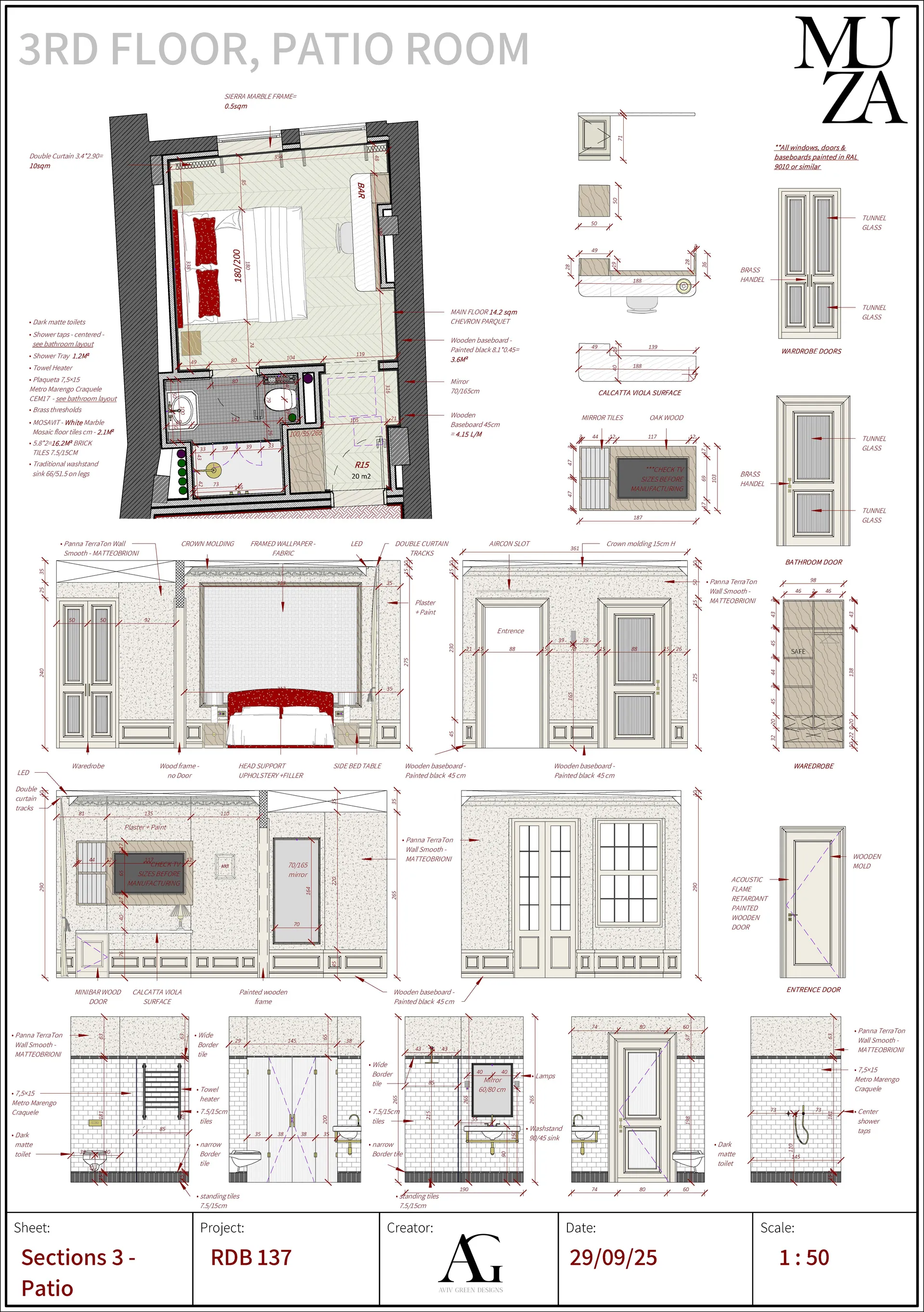 Muza Boutique hotel, Porto, Portugal — ARCHITECTURAL PLANNING (34)
